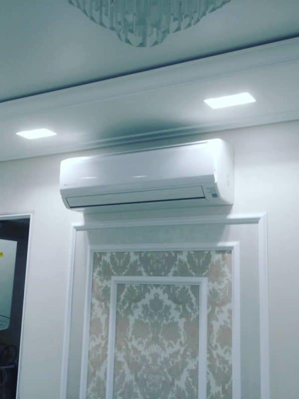 Монтаж сплит-системы Fujitsu.