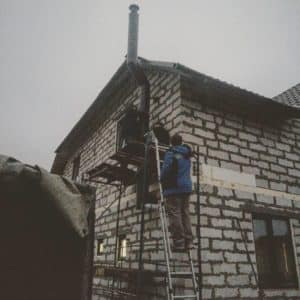 Вытяжка в частном доме в бойлерной