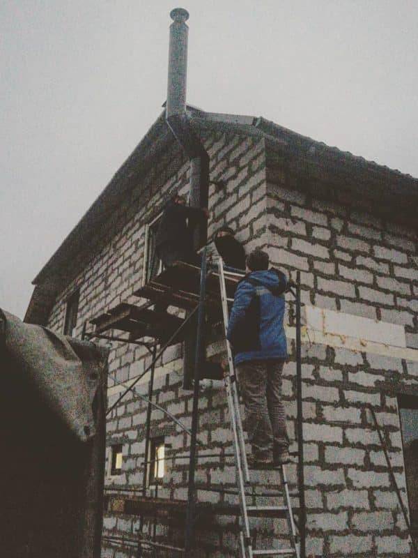 Вытяжка в частном доме в бойлерной