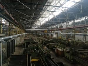 Монтаж вентиляции на крупном заводе в Владимирской области.